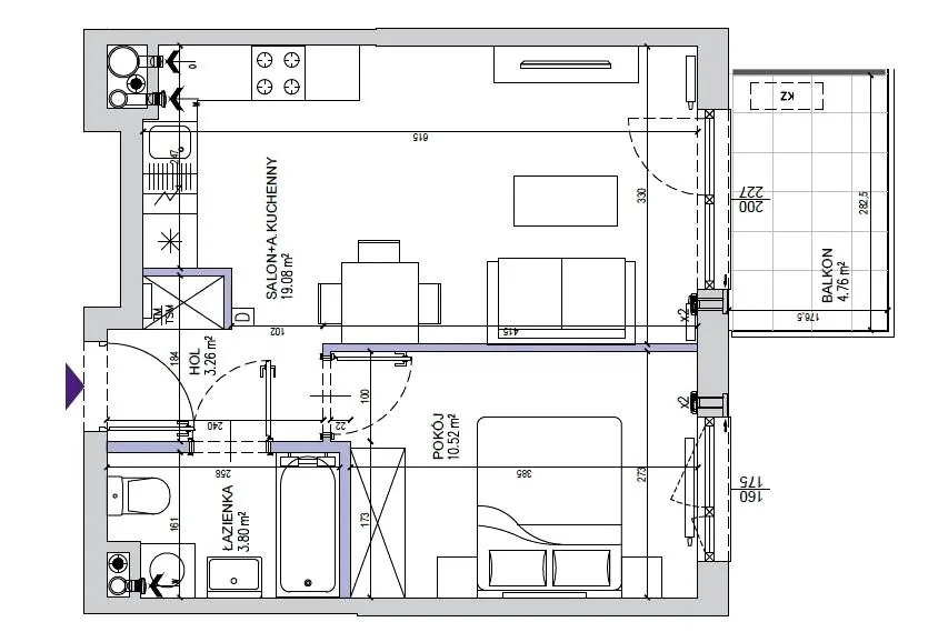 Apartament Warszawa