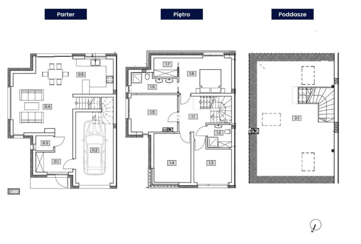 House for sale for 1620000 zł w Powsin, Wilanów, Warszawa