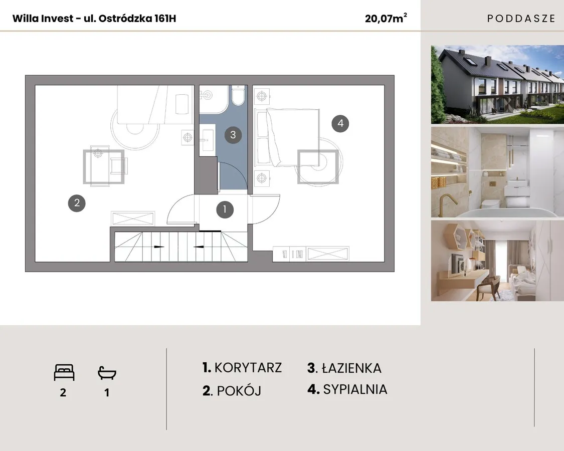 Dom na sprzedaż, 125 m², Warszawa Białołęka Brzeziny 