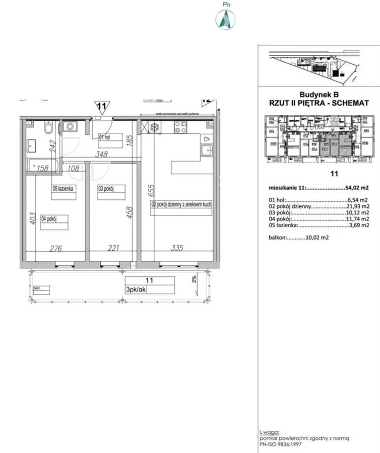 Mieszkanie na sprzedaż, 54 m², Warszawa Białołęka 