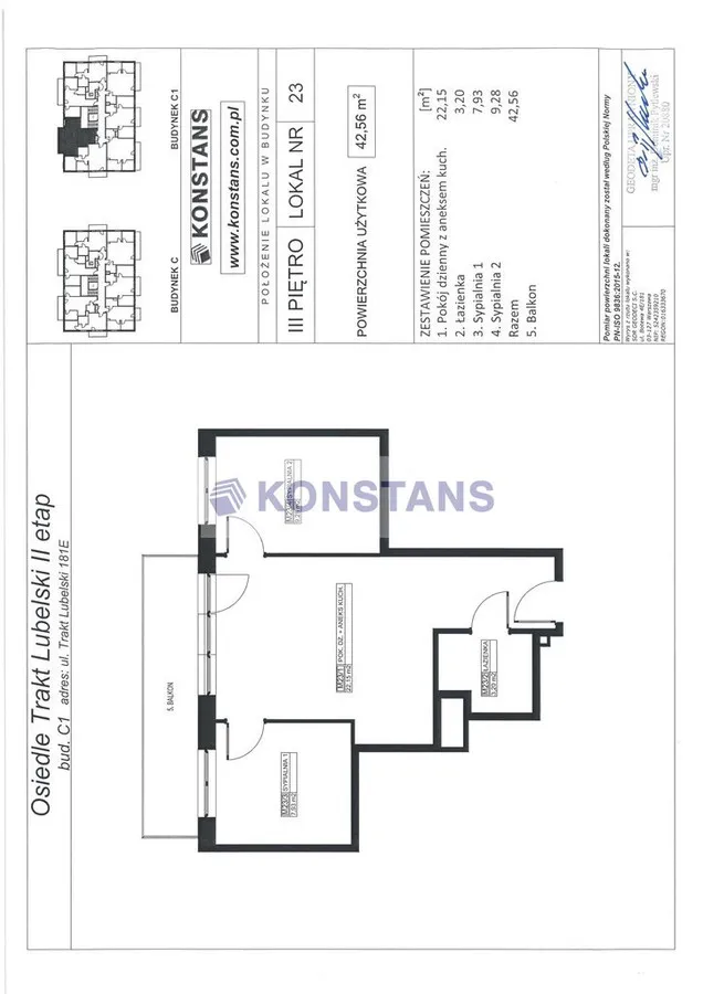 Mieszkanie na sprzedaż, 42 m², Warszawa Wawer 