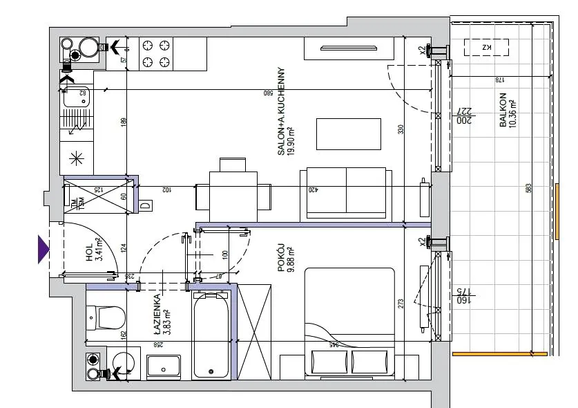 Apartament Warszawa