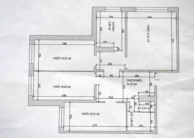 Sprzedam mieszkanie: Warszawa Ursynów , 79 m2, 1229000 PLN, 5 pokoi - Domiporta.pl