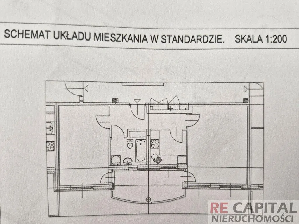 Warszawa Bemowo, ul. Edmunda Jana Osmańczyka Mieszkanie - 2 pokoje - 51 m2 - 3 piętro