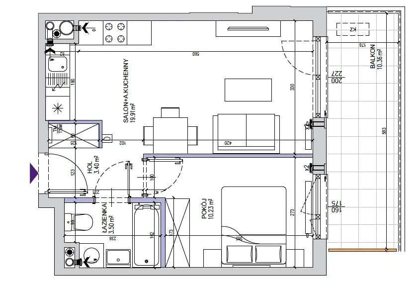 Apartament Warszawa