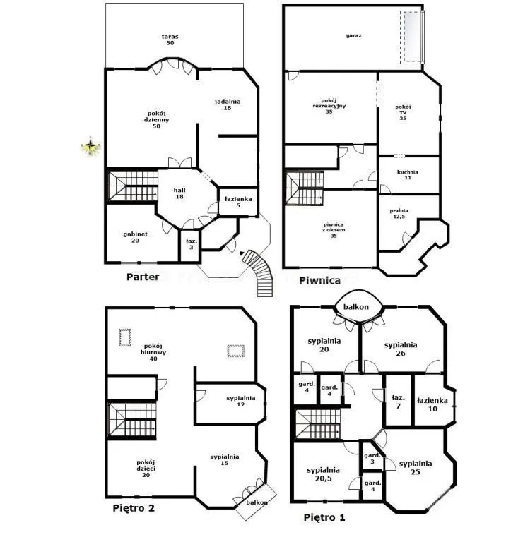 Dom / obiekt komercyjny, 600 m2, Pyry, blisko S2.