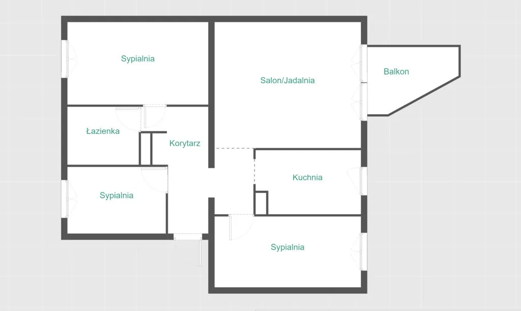 Mieszkanie na sprzedaż, 73 m², Warszawa Ursynów 