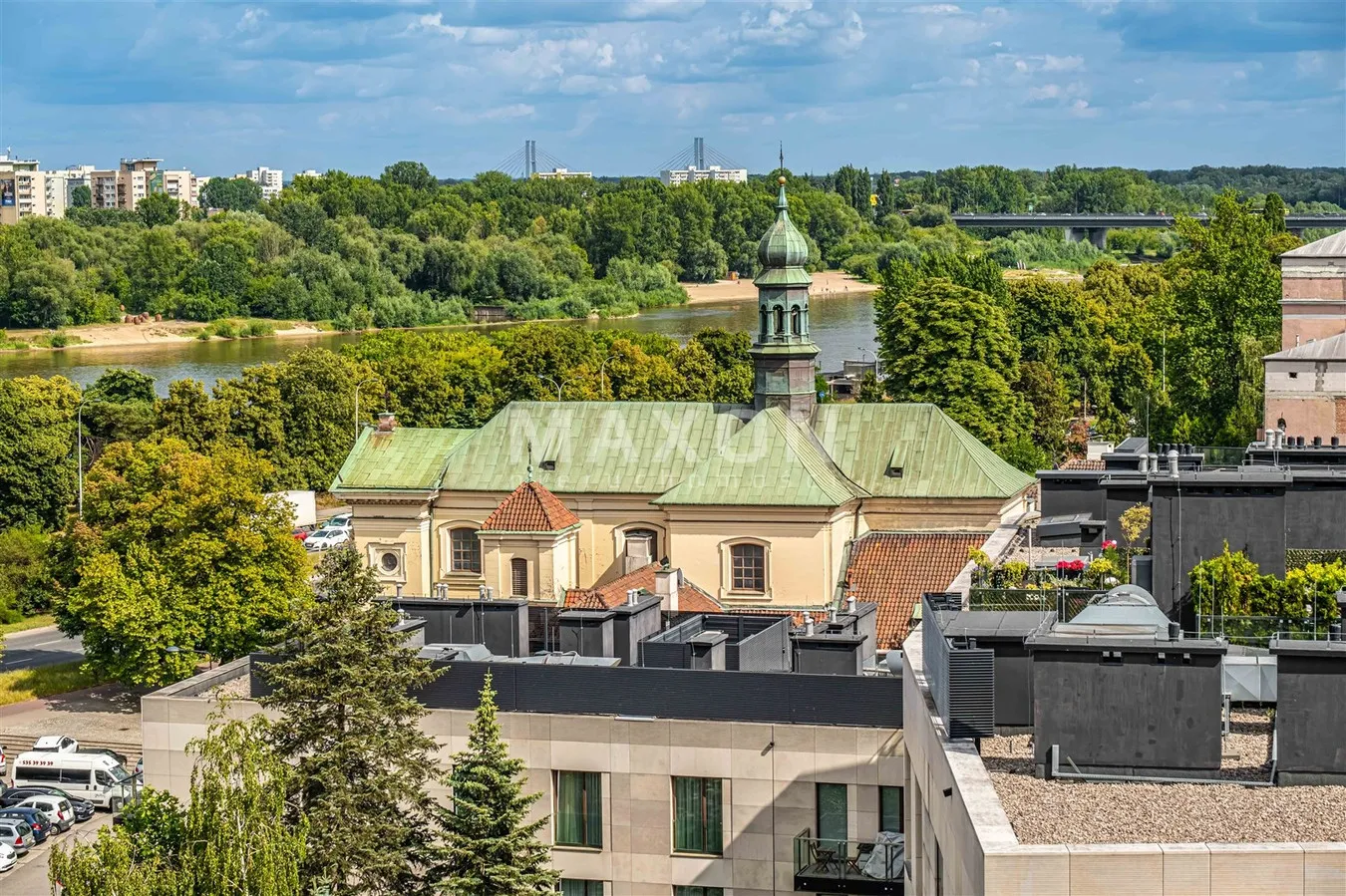 Ciche - widok- balkon - Metro 14 min pieszo 