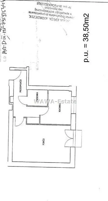 Mieszkanie na sprzedaż, 38 m², Warszawa Bielany 