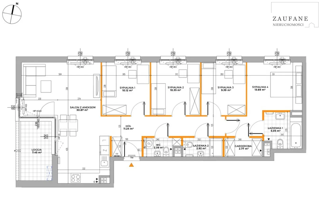 Mieszkanie na sprzedaż, 103 m², Warszawa Bemowo Chrzanów 