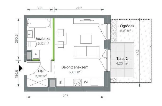 Sprzedam mieszkanie dwupokojowe: Warszawa Targówek Nowe Bródno , ulica Budowlana, 26 m2, 416000 PLN, 2 pokoje - Domiporta.pl