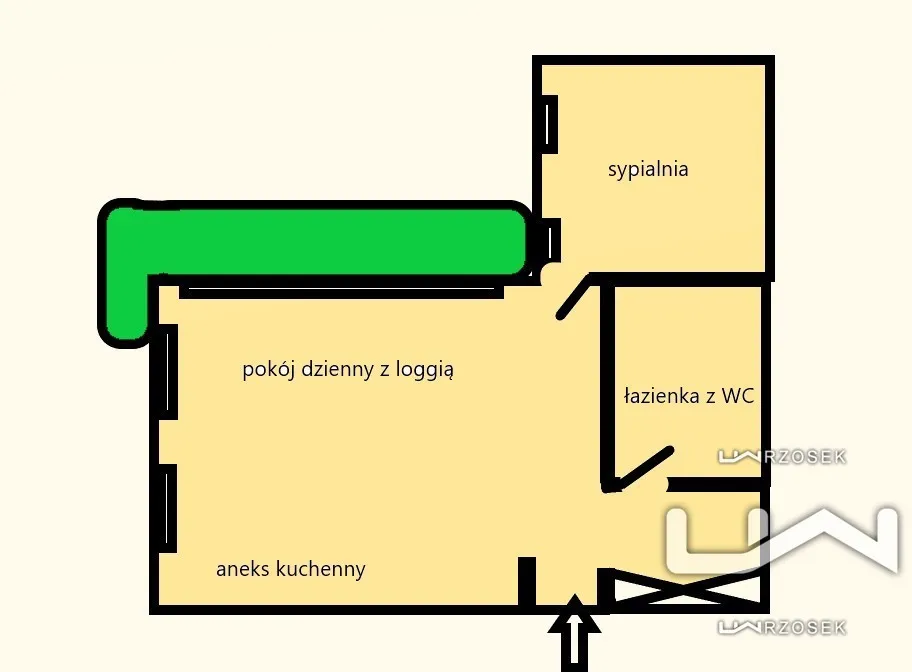 Mieszkanie do wynajęcia, 46 m², Warszawa Ochota 