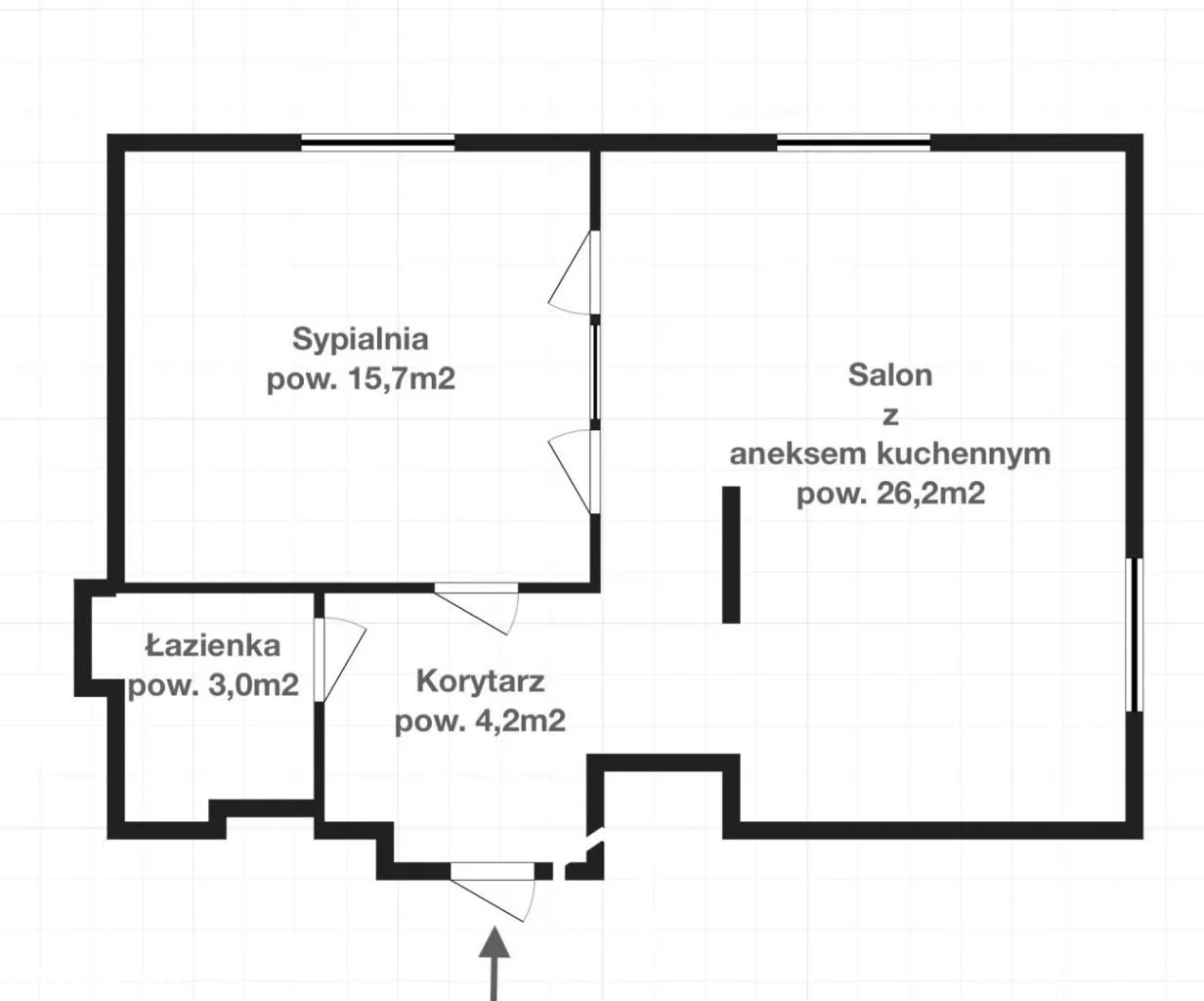 Mieszkanie na sprzedaż, 50 m², Warszawa Śródmieście Śródmieście Południowe 