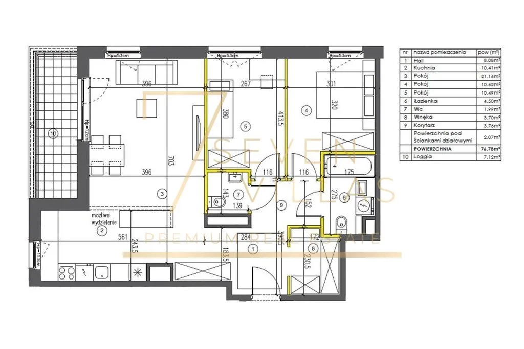 Mieszkanie do wynajęcia, 76 m², Warszawa Wola 