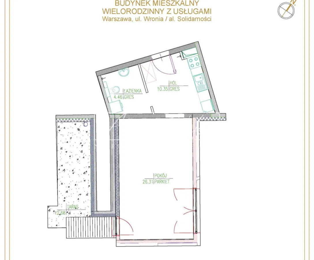 Mieszkanie do wynajęcia, 41 m², Warszawa Wola 