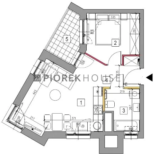 Apartament, ul. Śródziemnomorska