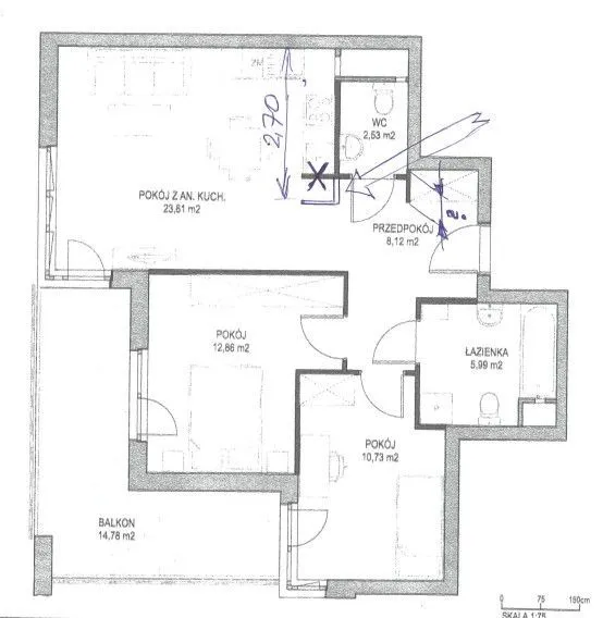 Sprzedam mieszkanie trzypokojowe: Warszawa Ursynów , ulica Kłobucka, 64 m2, 1246000 PLN, 3 pokoje - Domiporta.pl