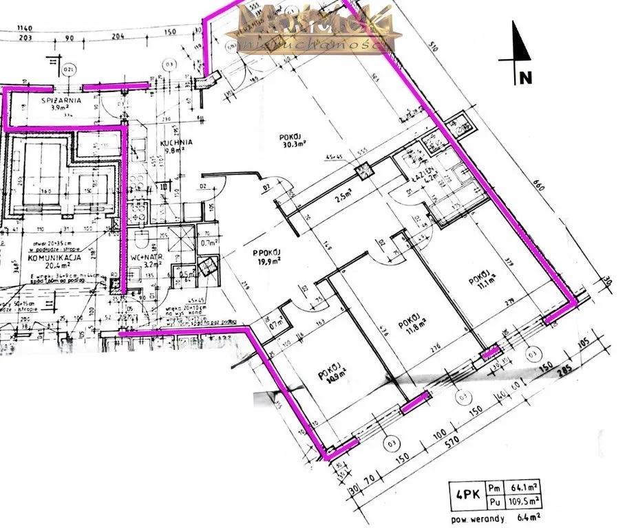 Mieszkanie na sprzedaż, 115 m², Warszawa Ursynów Natolin 