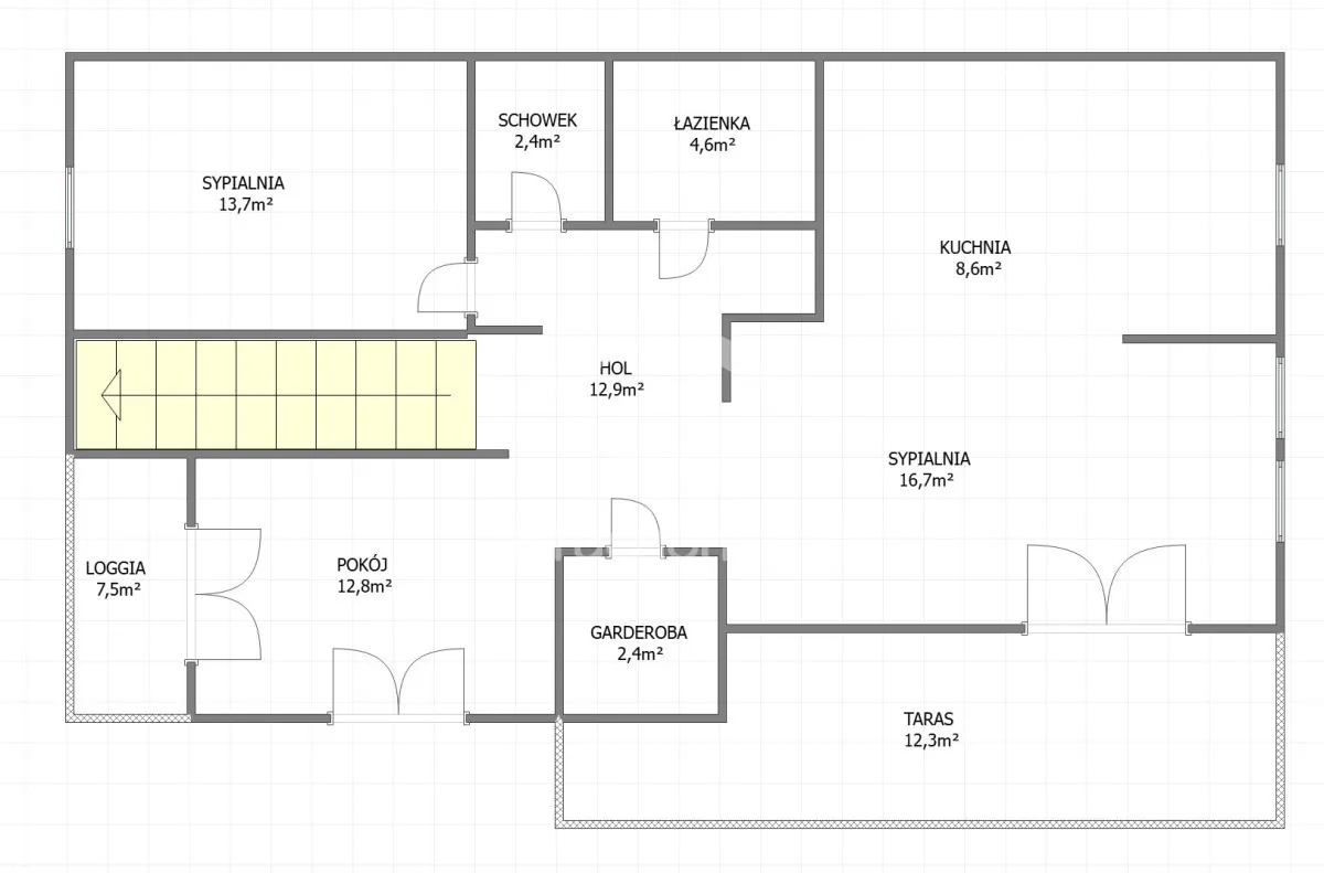 Mieszkanie na sprzedaż, 93 m², Warszawa Ursynów Pyry 