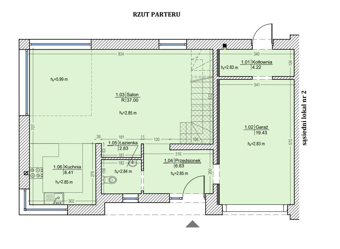 Nowy, minimalistyczny dom 150m2