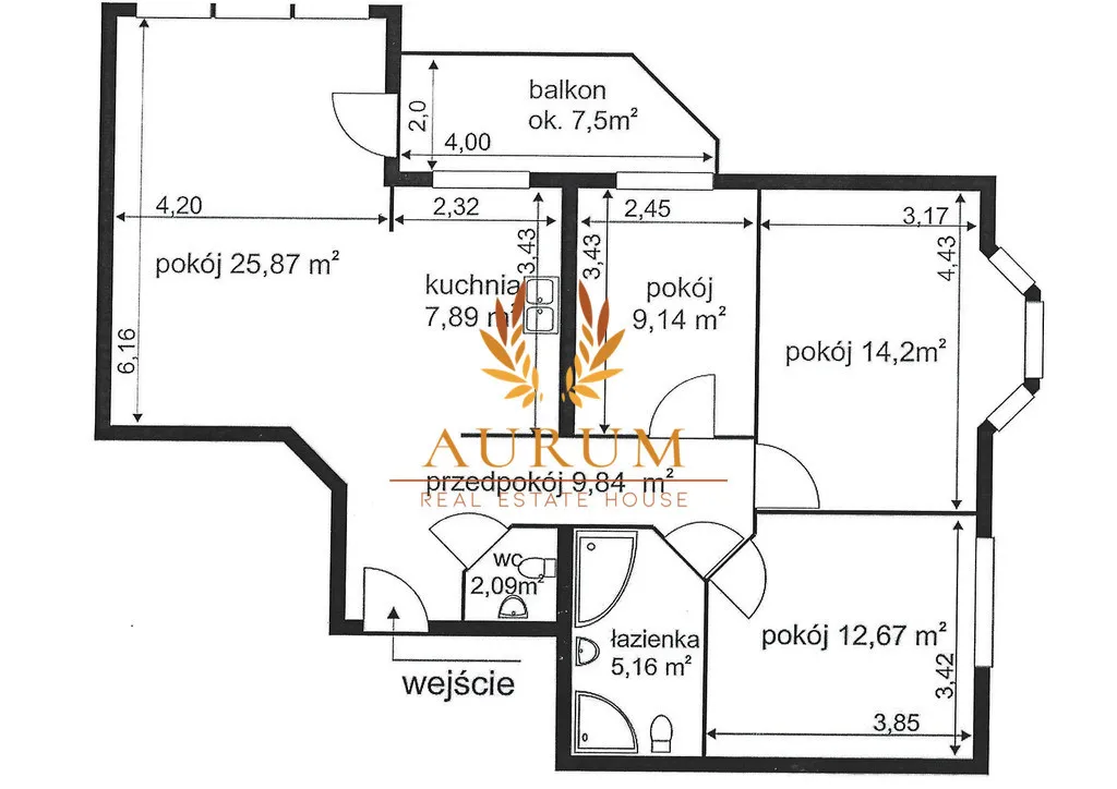 Mieszkanie na sprzedaż, 86 m², Warszawa 