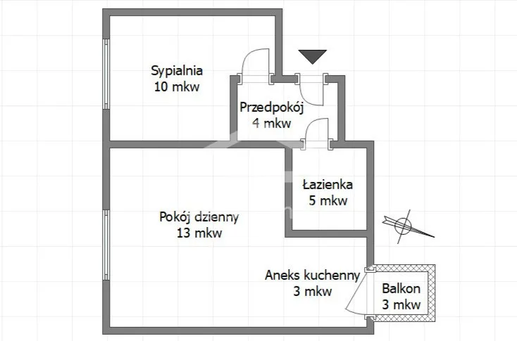 Mieszkanie na sprzedaż, 35 m², Warszawa Śródmieście Muranów 