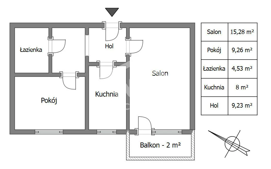 Mieszkanie na sprzedaż, 46 m², Warszawa Mokotów Sielce 