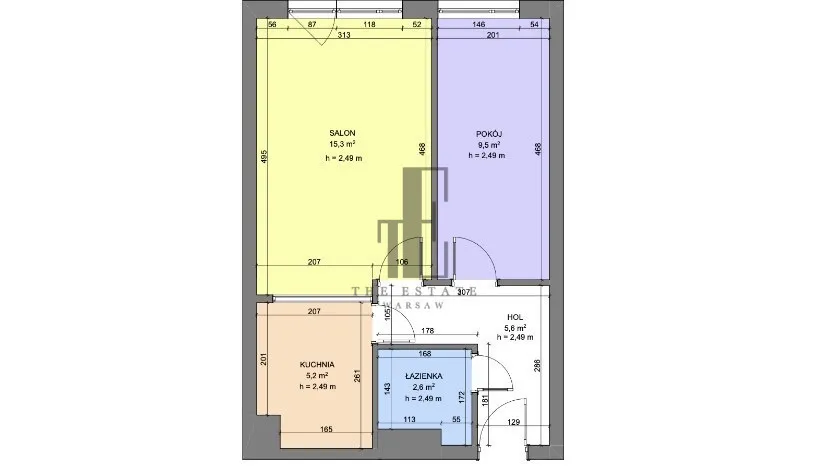 Mieszkanie na sprzedaż, 38 m², Warszawa Śródmieście 