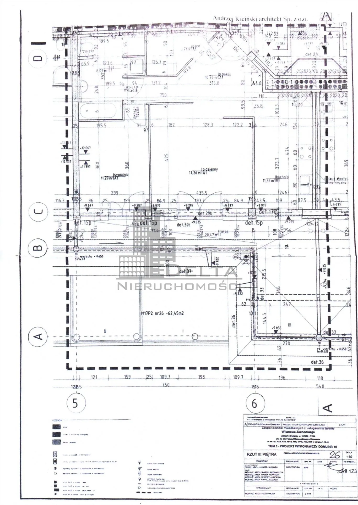 Sprzedam mieszkanie dwupokojowe: Warszawa Wilanów , ulica Sarmacka, 62 m2, 1300000 PLN, 2 pokoje - Domiporta.pl