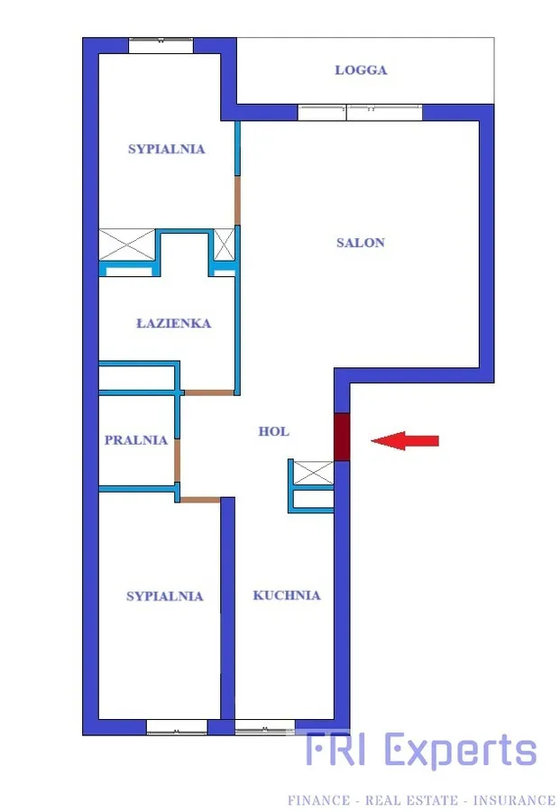 Mieszkanie na sprzedaż, 64 m², Warszawa Ursynów 