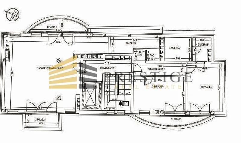 Wynajmę mieszkanie trzypokojowe: Warszawa Śródmieście , ulica Bednarska, 150 m2, 14000 PLN, 3 pokoje - Domiporta.pl