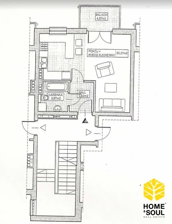 Mieszkanie na sprzedaż, 32 m², Warszawa Białołęka 