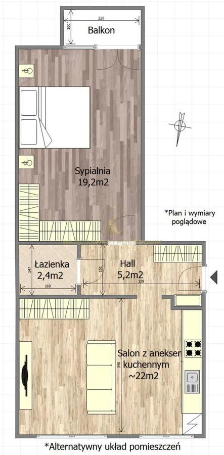 Mieszkanie na sprzedaż, 46 m², Warszawa Śródmieście 