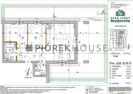 Sprzedam mieszkanie trzypokojowe: Warszawa Rembertów , ulica Chełmżyńska, 56 m2, 738000 PLN, 3 pokoje - Domiporta.pl