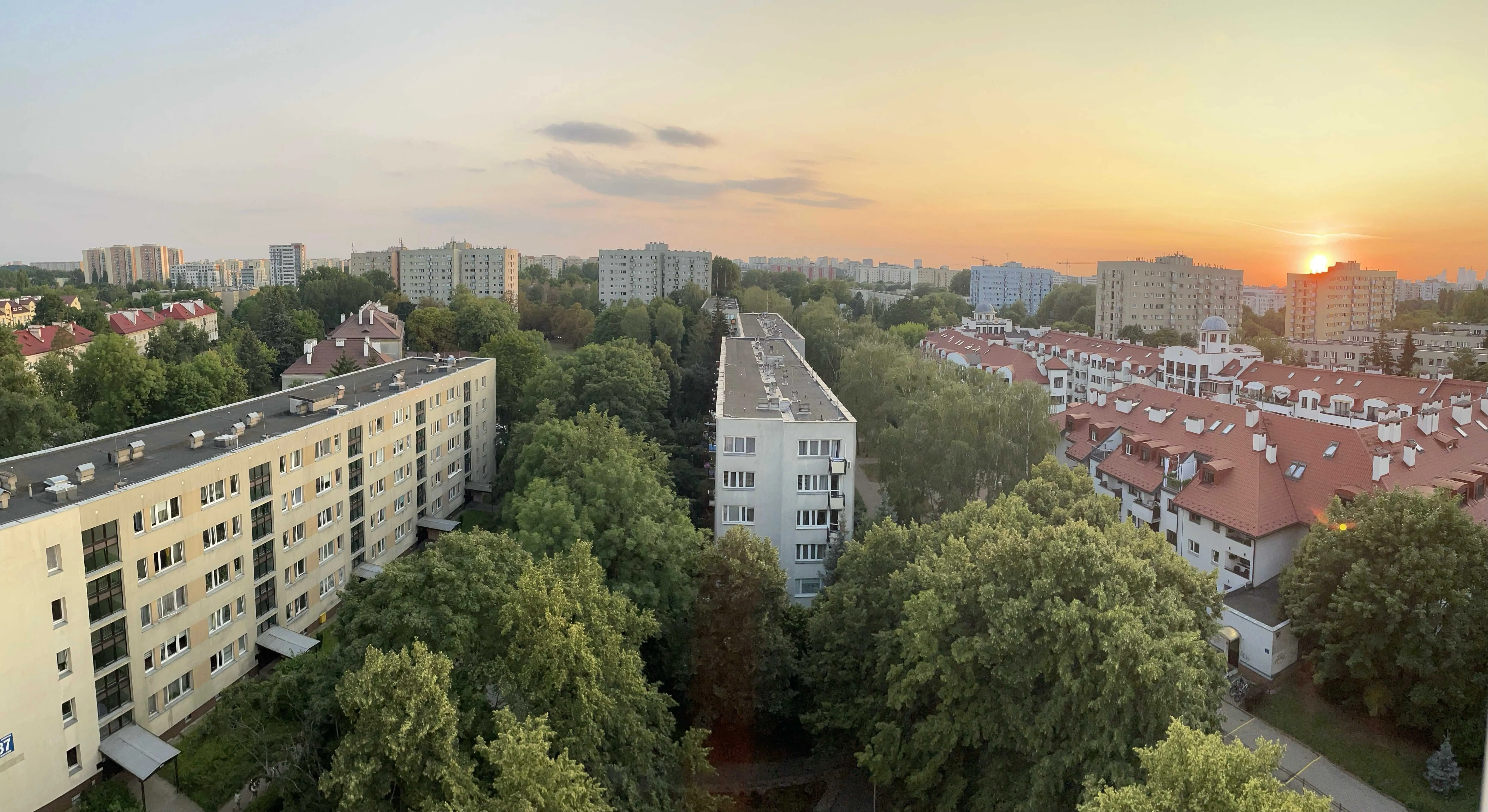 Warszawa Mokotów, ul. św. Bonifacego Mieszkanie - 1 pokój - 20 m2 - 9 piętro