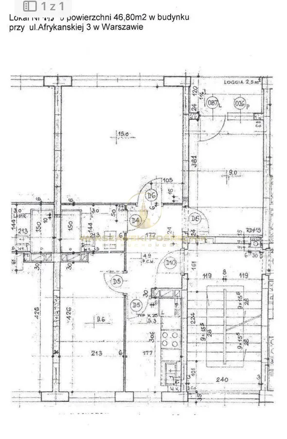 Mieszkanie na sprzedaż, 46 m², Warszawa Praga-Południe Saska Kępa 