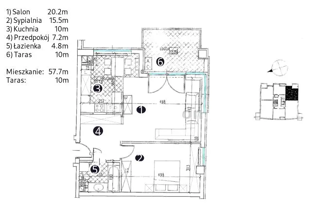 Apartament, ul. Korotyńskiego