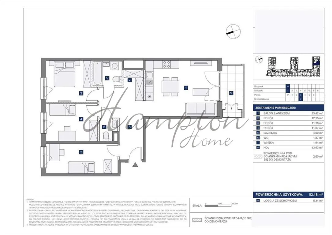 Sprzedam mieszkanie czteropokojowe : Warszawa Mokotów , ulica Bokserska, 82 m2, 1027000 PLN, 4 pokoje - Domiporta.pl