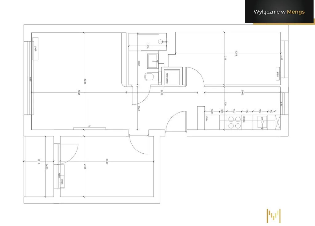 Mieszkanie na sprzedaż, 46 m², Warszawa Praga-Południe 