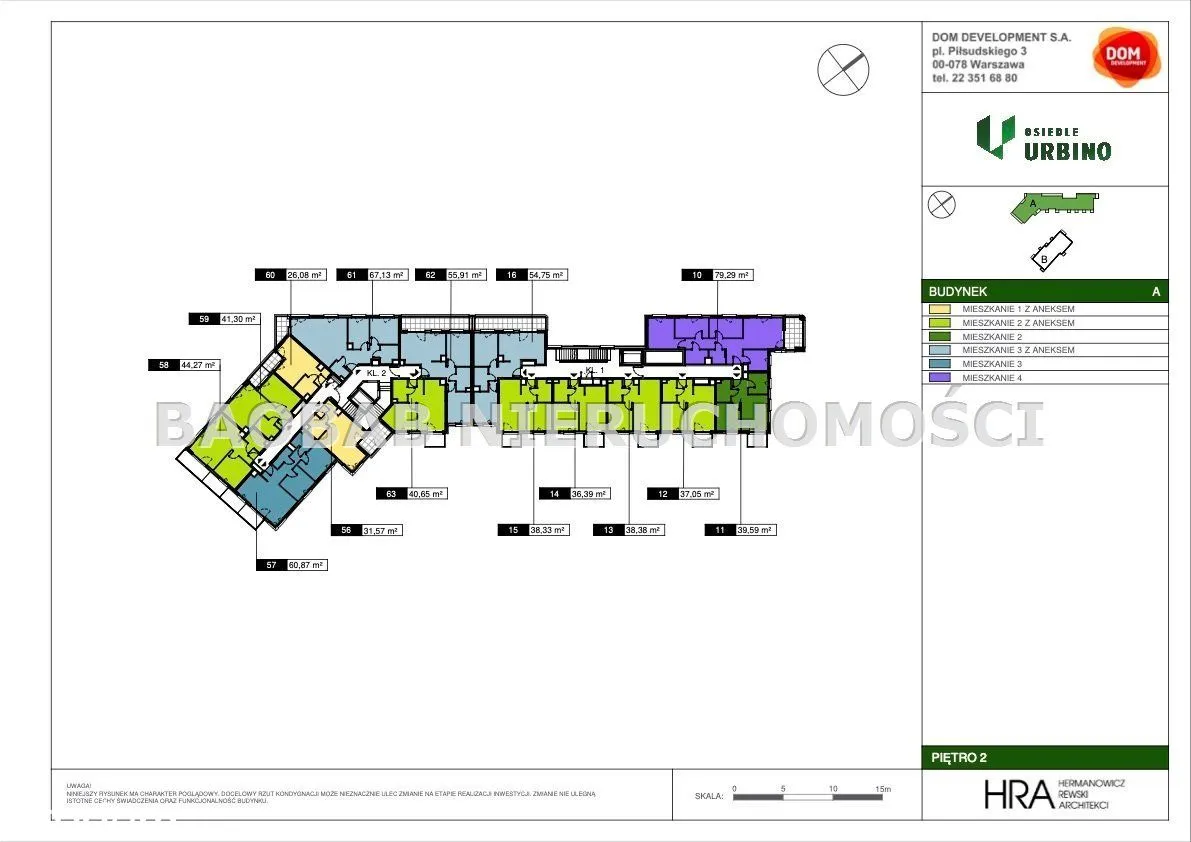 Urbino nowe mieszkanie z balkonem 