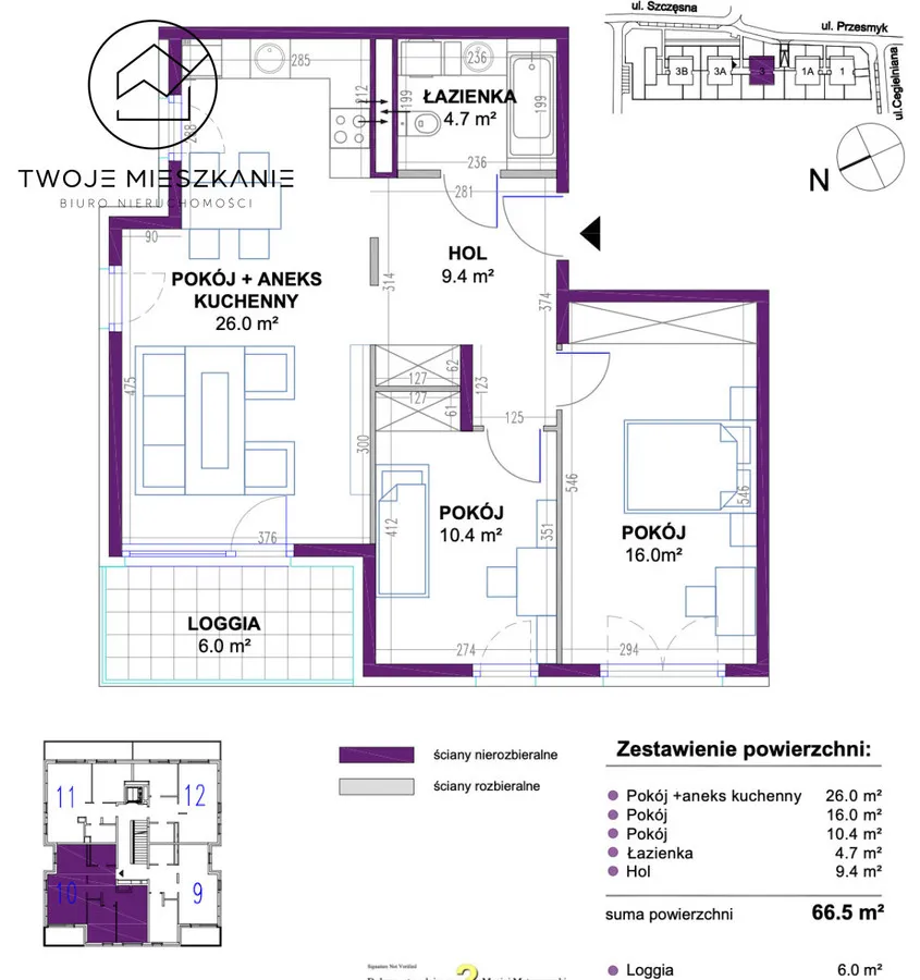 Mieszkanie na sprzedaż, 67 m², Warszawa Włochy 