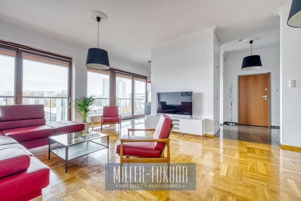 Wynajmę mieszkanie trzypokojowe: Warszawa Mokotów , ulica Biały Kamień, 98 m2, 11000 PLN, 3 pokoje - Domiporta.pl