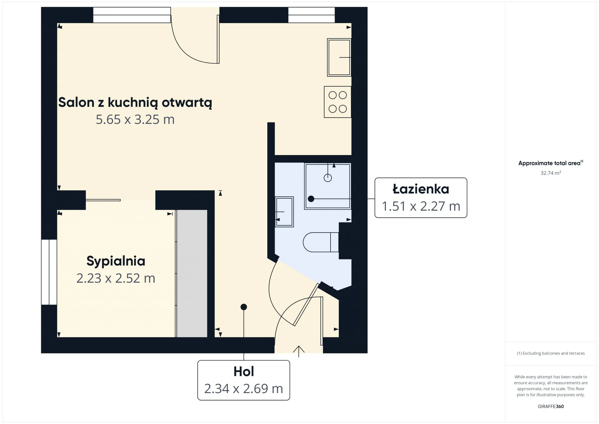 Apartament, ul. Kartograficzna