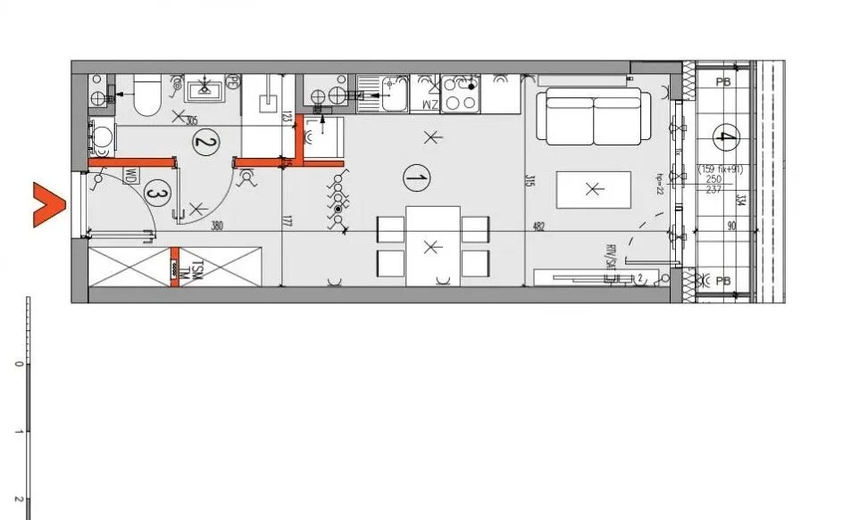 Mieszkanie na sprzedaż, 25 m², Warszawa Mokotów 