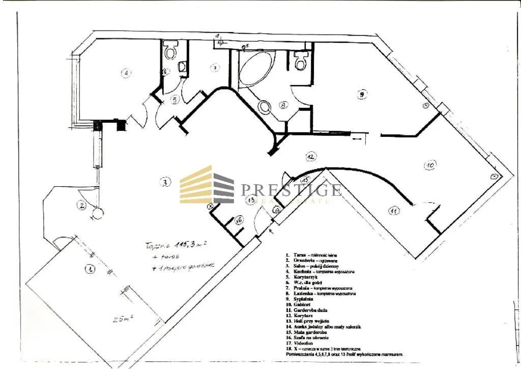 Luksusowy apartament taras oranżeria Mokotów 0%