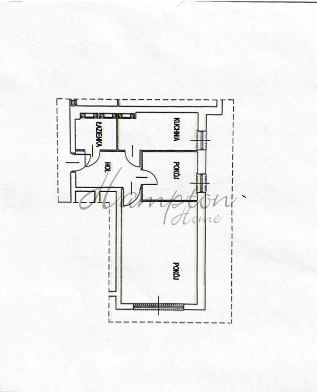 Mieszkanie na sprzedaż, 38 m², Warszawa Mokotów 