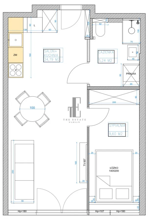 Mieszkanie na sprzedaż, 39 m², Warszawa Wola Mirów 