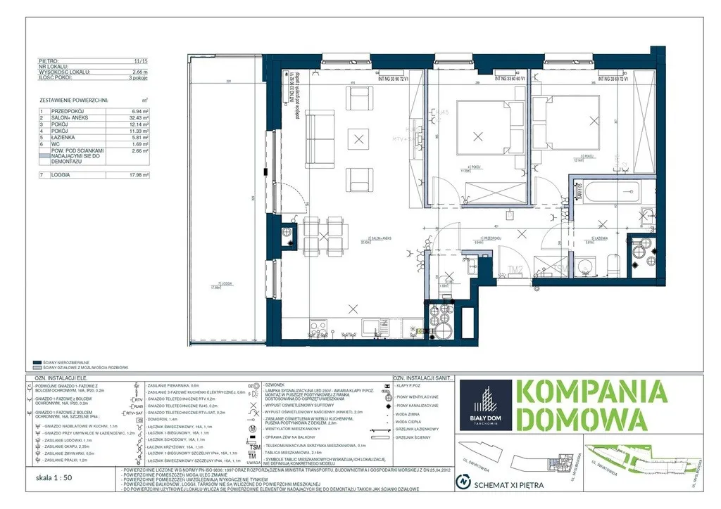 Mieszkanie na sprzedaż, 72 m², Warszawa Białołęka Tarchomin 