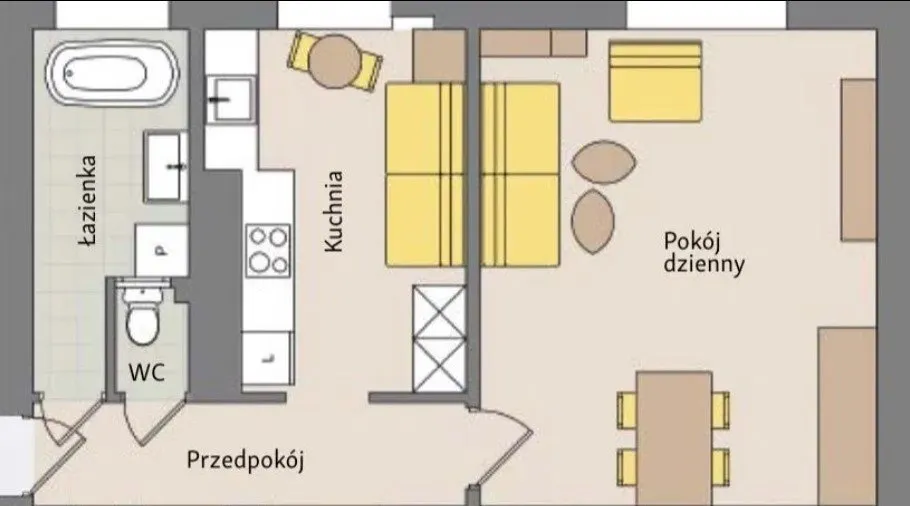 Mieszkanie na sprzedaż, 50 m², Warszawa Wola 