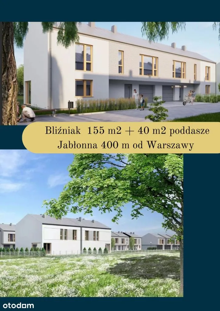 400 m od Wawy!5 pokoi- garaż, spiżarnia, garderoba